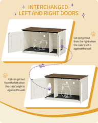 Hzuaneri enclosure shows reversible entrance for space flexibility.
