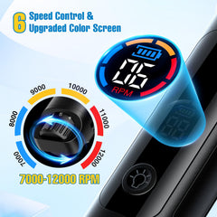 ianciu dog nail grinder with LED light guides safe trimming near quick