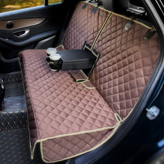 iBuddy car seat cover waterproof back seat protects against spills and kid or dog messes