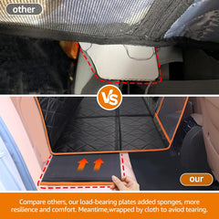 iBuddy dog seat cover detachable-passenger enables easy removal when others ride