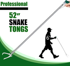 IC ICLOVER non slip handle provides secure grip during reptile captures
