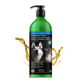 Iceland Pure Sardine Anchovy Oil bottle-pump for precise dosing during pet meals.
