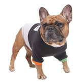 ichoue dog sweater color block pullover for winter warmth during walks