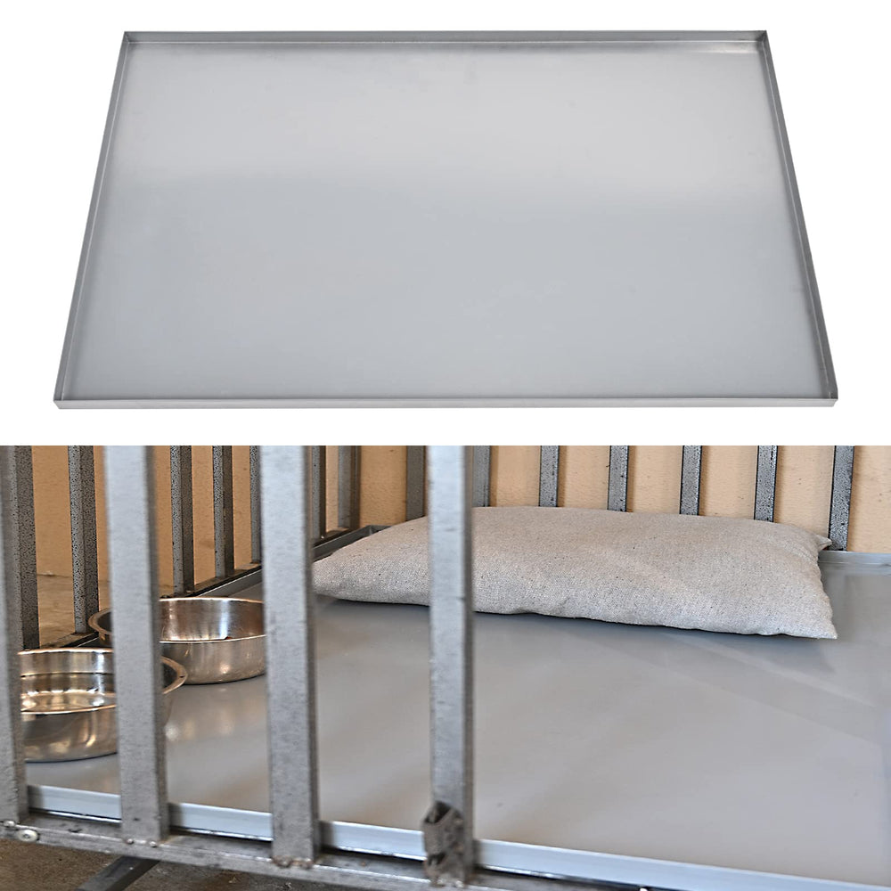 ICITYWALL replacement tray for dog crate metal shows durable construction for long-lasting crate hygiene.