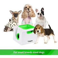 IDOGMATE ball-launcher-rechargeable-battery emphasizes long sessions away from outlets.