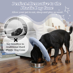 IDOMIK adjustable neck-strap enables secure customizable fit for dogs.