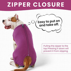 IDOMIK sleeve protects hind leg and abdomen while allowing natural movement.