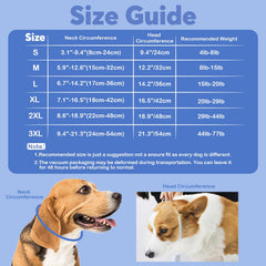 IDOMIK Dog Recovery Collar waterproof fabric keeps the cone clean and easy to wipe down.