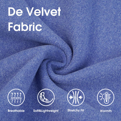 IECOii stretch fleece closeup highlights soft velvet comfort.
