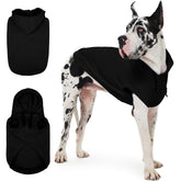 IECOii dog hoodie 4XL front view showing roomy chest for extra large breeds