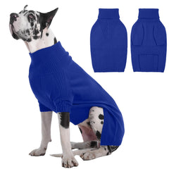 IECOii Great Dane Sweater chest-view highlights warm knit comfort for cold days