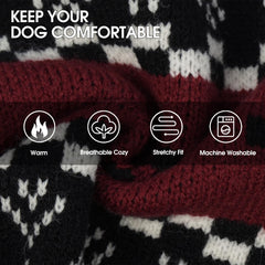 IECOii Great Dane sweater sleeve detail demonstrating snug fit for active pets
