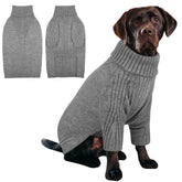 IECOii XXL dog sweater chest 28-inch fit for large breeds warmth on walks