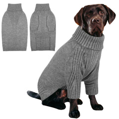 IECOii XXL dog sweater chest 28-inch fit for large breeds warmth on walks