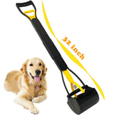 ienjoyed 32-inch tall pooper scooper with extended handle for standing cleanup on walks