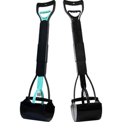 ienjoyed pooper scooper with 32in handle for upright yard cleanup