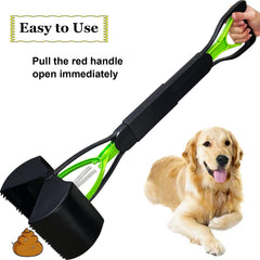 ienjoyed 28-inch pooper scooper extended reach reduces bending for comfortable use