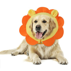 IEUUMLER inflatable recovery donut cone image shows soft collar for post-op protection.