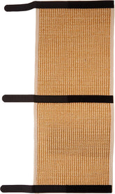 IKEA LURVIG cat scratching mat close-up reveals natural texture for clawing.