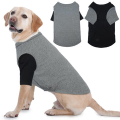 IKIPUKO 4XL dog shirt front view showcasing breathable comfort