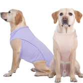 IKIPUKO summer dog shirt quick-dry 4XL keeps dogs dry after swimming.