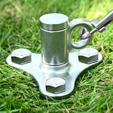 ikleione dog tie out stake 360 swivel prevents tangling for outdoor dogs