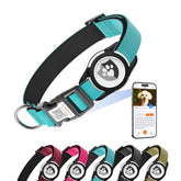 ilFindYou reflective collar with AirTag holder enhances night visibility for dogs