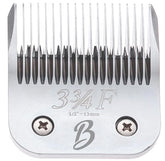 Bucchelli Detachable A Series 3 3/4 Blade Dog Grooming Cut Length 1/2" - 13mm Japanese Carbonized Steel Dog Clipper Supplies | Dog Grooming Blade Compatible A5 Series Clippers for Dogs(3 3/4F)