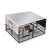 Kovshuiwe Dog Playpen Cover, 600D Oxford Cloth, Pet Fence Cover Fits 24/32/40/45/50" Panels Playpen, Top Sunshade of Dog House Fence Cover, Providing Shade and Rain Protection for Outdoor Dogs
