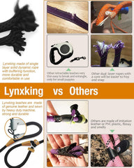 Lynxking Slip Lead Dog Leash – 6 ft x 1/2