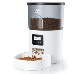 IMIPAW Automatic Cat Feeder front view for reliable daily meals and scheduling
