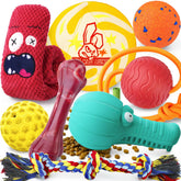 IMMADBUNY heavy-duty dog chew toys disc for durable fetch and play with strong chewers.