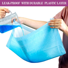 IMMCUTE 6-layer absorbent design cross-section highlights protection.