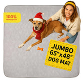 IMPROVIA extra-large dog mat wide shot for ample playpen coverage and easy setup.