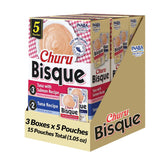 INABA Churu Bisque tuna pouch front showing convenient side-dish for cats