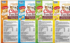 INABA Churu Fun Bites soft baked exterior close-up highlighting double texture