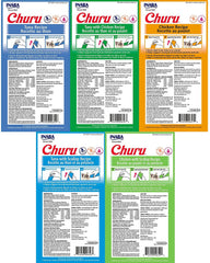 INABA Churu hand-fed tubes encourage interactive feeding and bonding.