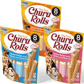 INABA Churu Rolls dog-treat pack, ideal training rewards.