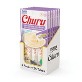 INABA Churu tube hand-feed closeup for interactive bonding and feline enrichment