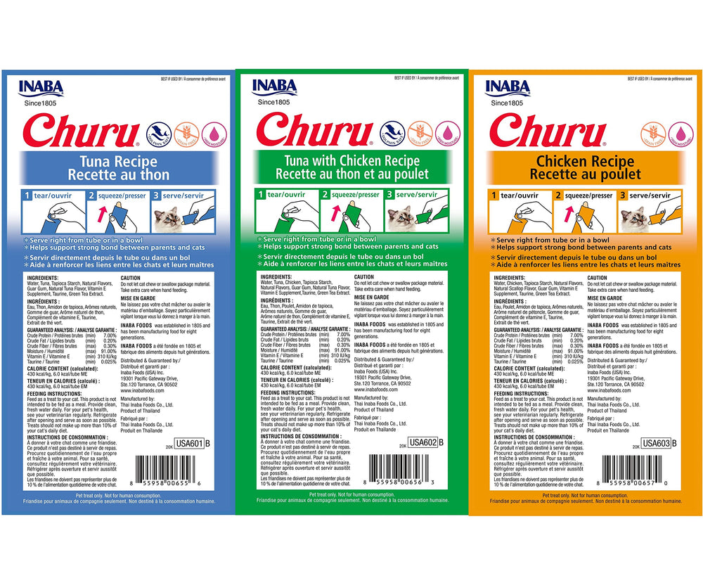 Inaba Churu tubo para alimentar a mano y fomentar interacción