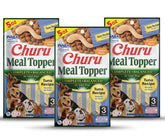 INABA Churu tuna-tube-front view highlighting a creamy topper for meals and hydration.