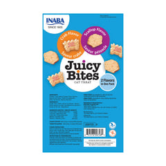 INABA Juicy Bites tender bites close-up highlighting juicy texture.