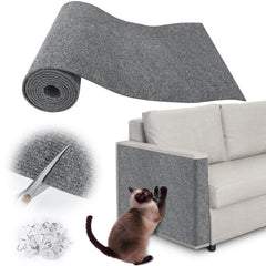 Inchoco cat-scratch-pad premium felt surface resists wear while protecting furniture.