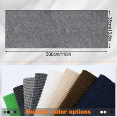 Inchoco scratch pad adhesion hot-melt backs for secure placement on floors felt and leather.