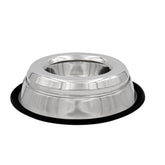 Indipets spill-proof splash-free dish top view with stable base for mess-free meals.