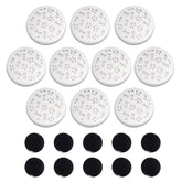 Ink Oil Scent Work Tins 10-pcs set for versatile nosework training at home or in the clinic.