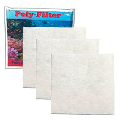 Inland Seas Poly-Bio-Marine filter pad 12x12 three-pack for chemical filtration.