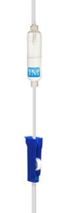 Innovative Marine Accudrip Acclimator nozzle tip shown during setup.