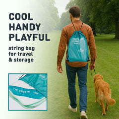 INSPECTOR TAIL ChillPocket inner cotton layer helps absorb heat for comfort.