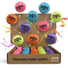 INSUM ball with built-in squeaker for added play excitement.